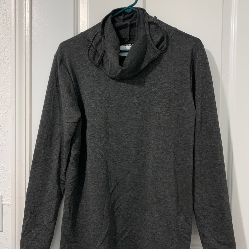 Zenana Convertible Cowl Neck Top